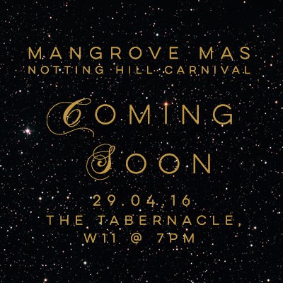 Mangrove Mas returns for #NottingHillCarnival 2016 - stayed tuned for details. #Soca #Carnival #Mas #Vibes