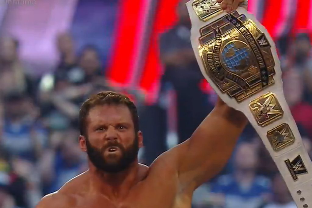 wewantslater's tweet image. So happy indeed @ZackRyder got what he earned since years!! A @WrestleMania moment plus new #IC Champ!!