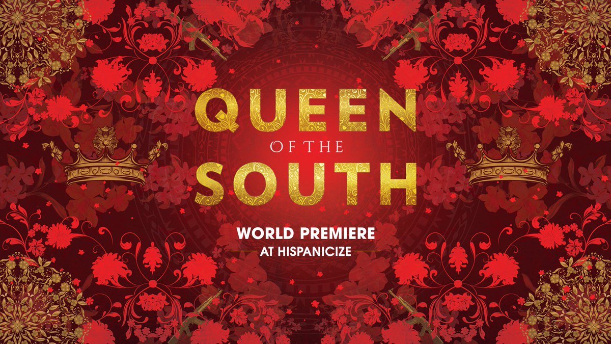 QueenOnUSA's tweet photo. Get ready.

We're taking over #Hispz16 for the World Premiere of #QueenOfTheSouth: https://t.co/5ctO9sOMTq https://t.co/S87JyZjdo0