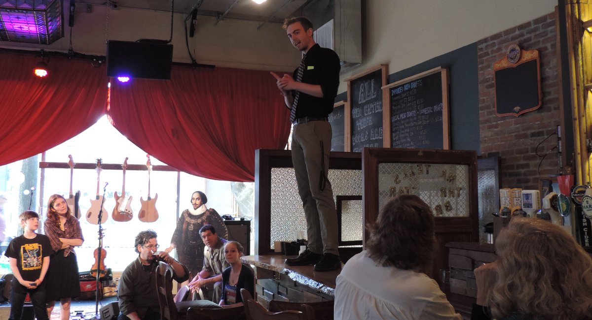 Shout it from the bar tops! Shakespeare's b-day party April 17 <a href="/Tellus360/">Tellus360</a> #CampWill peoplesshakespeareproject.org/?page_id=429