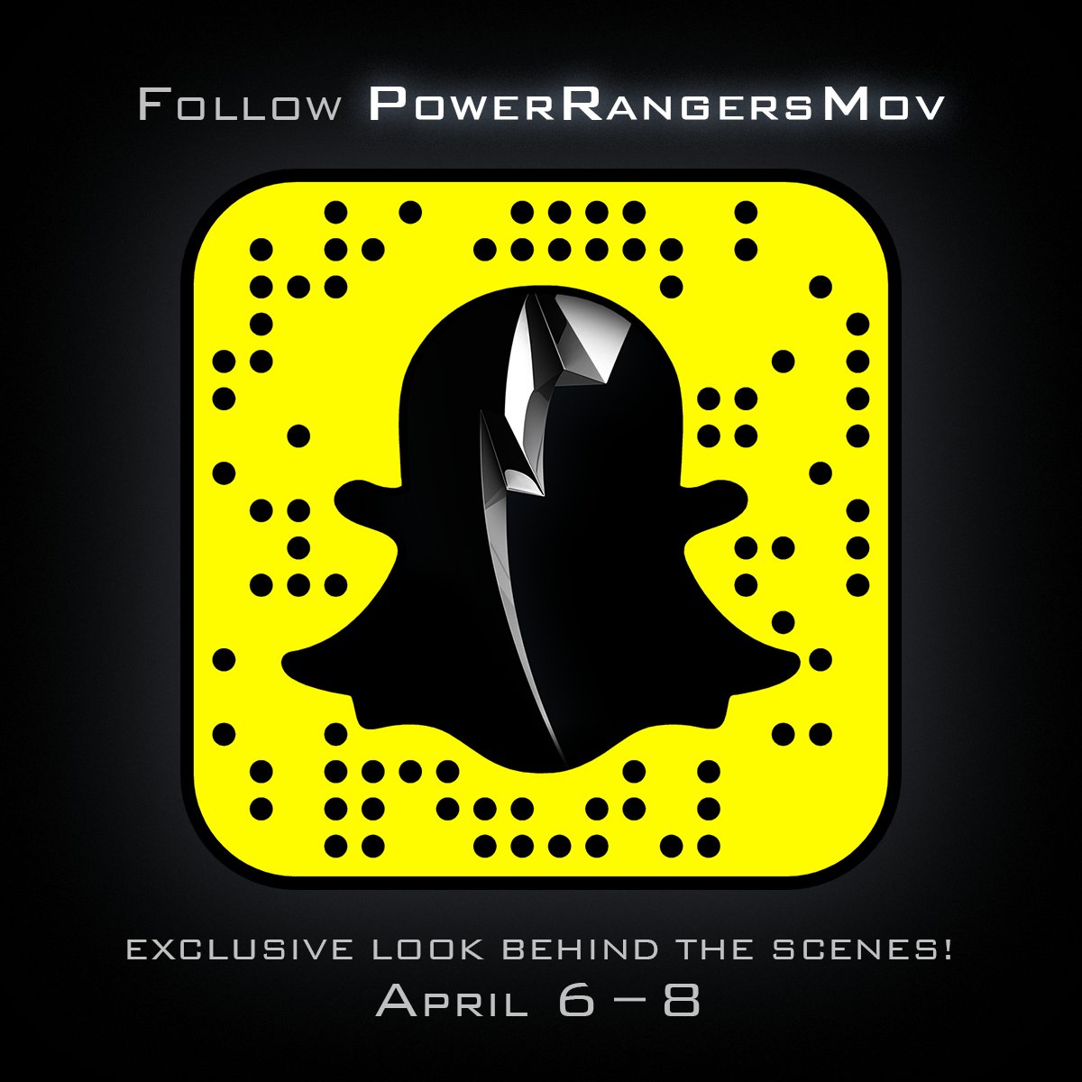 Add PowerRangersMov on Snapchat &amp; join the Rangers for exclusive on set access of the #PowerRangersMovie this week!