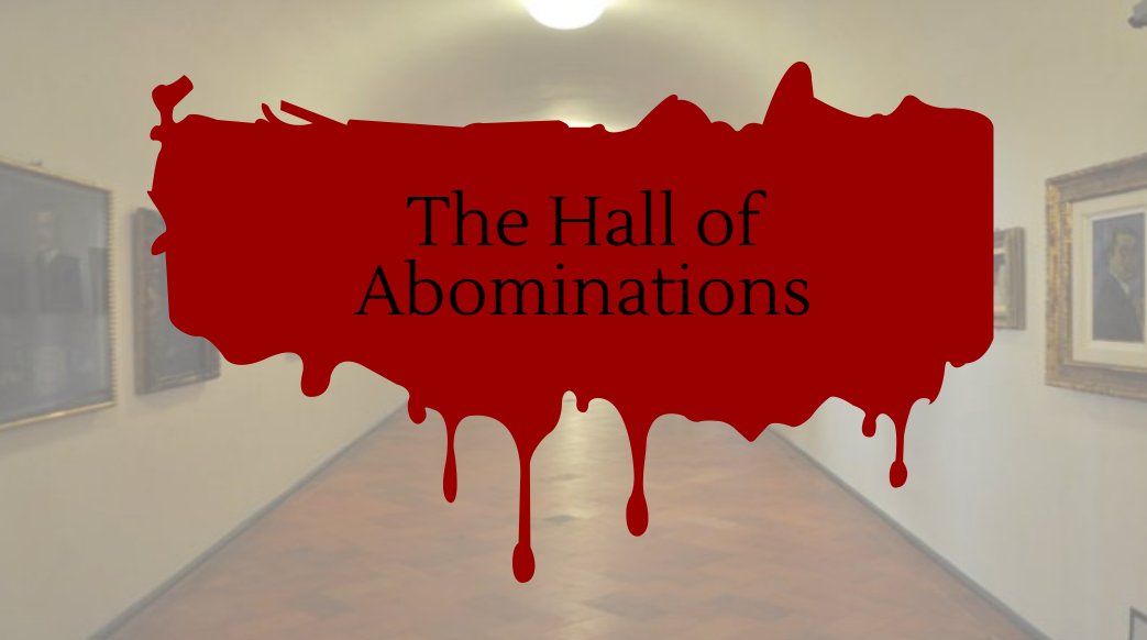 ItsOnlyStatic's tweet image. Here's the latest Entrant in The Hall of Abominations. See the entire gallery here: wp.me/P4XKDX-1k