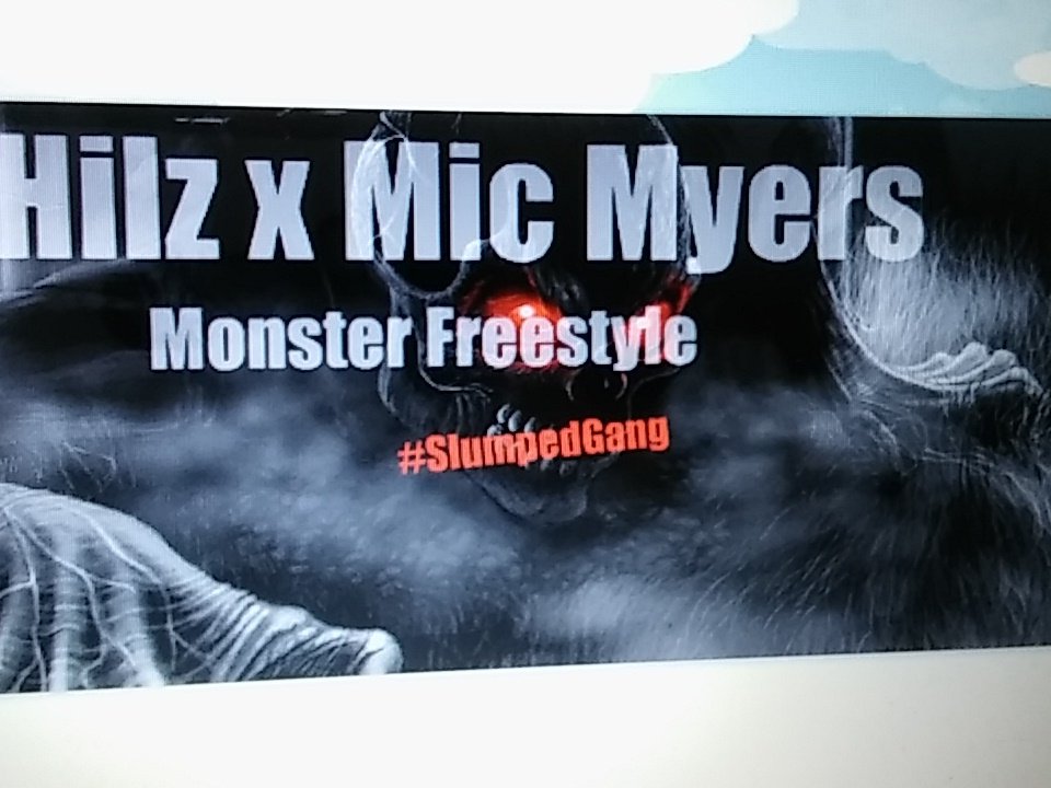 tonystackss's tweet photo. " Monster Freestyle " @burning__purple &amp; @MicMyers401 dropping in a hour .. #StayTuned #SlumpedGang #SlumpedLivin https://t.co/euto5mYPTz