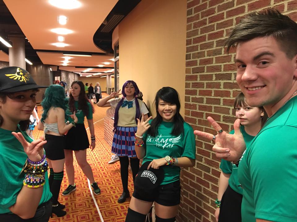 FullSpectrumKai's tweet photo. FSK dance gathering @ #Zenkaikon was a great success! Thank you for joining us, we hope to see you soon! #FSKRising https://t.co/KjttMp8yNM