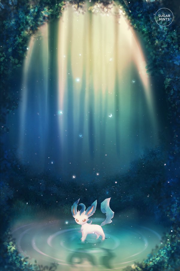 PokeImagen's tweet photo. Eevee &amp; Evoluciones (Johto y Sinnoh)
Artist: Sugarmints [Deviantart] https://t.co/uUkz6XngUF