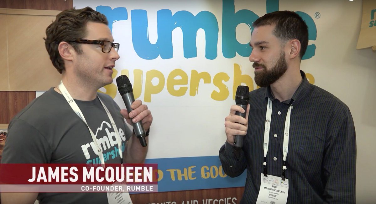 drinkrumble's tweet image. Check out co-founder James talking to @BevNET about what's new &amp;amp; exciting with @drinkrumble: bit.ly/1SMqEHw