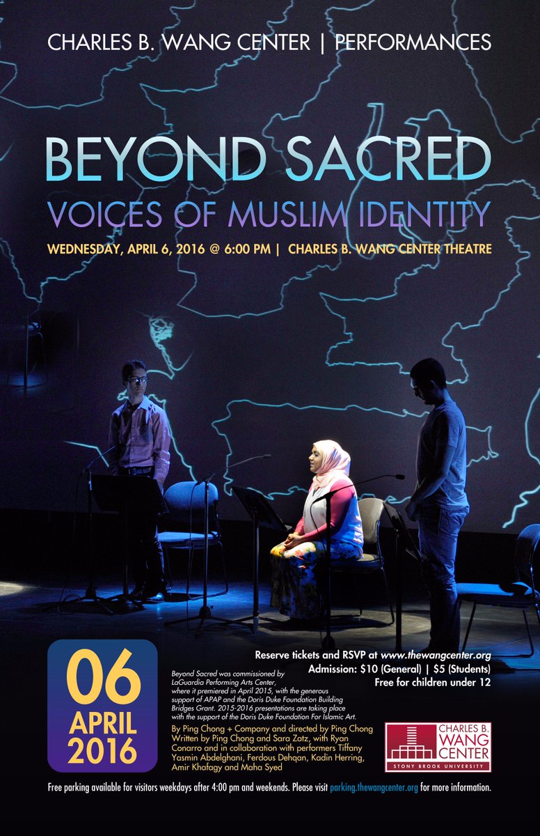 TheWangCenter's tweet photo. Our #BeyondSacred performance is Wednesday. Have you bought your tickets yet?https://t.co/B6lsFkLXG0 https://t.co/shZPYqU5RV