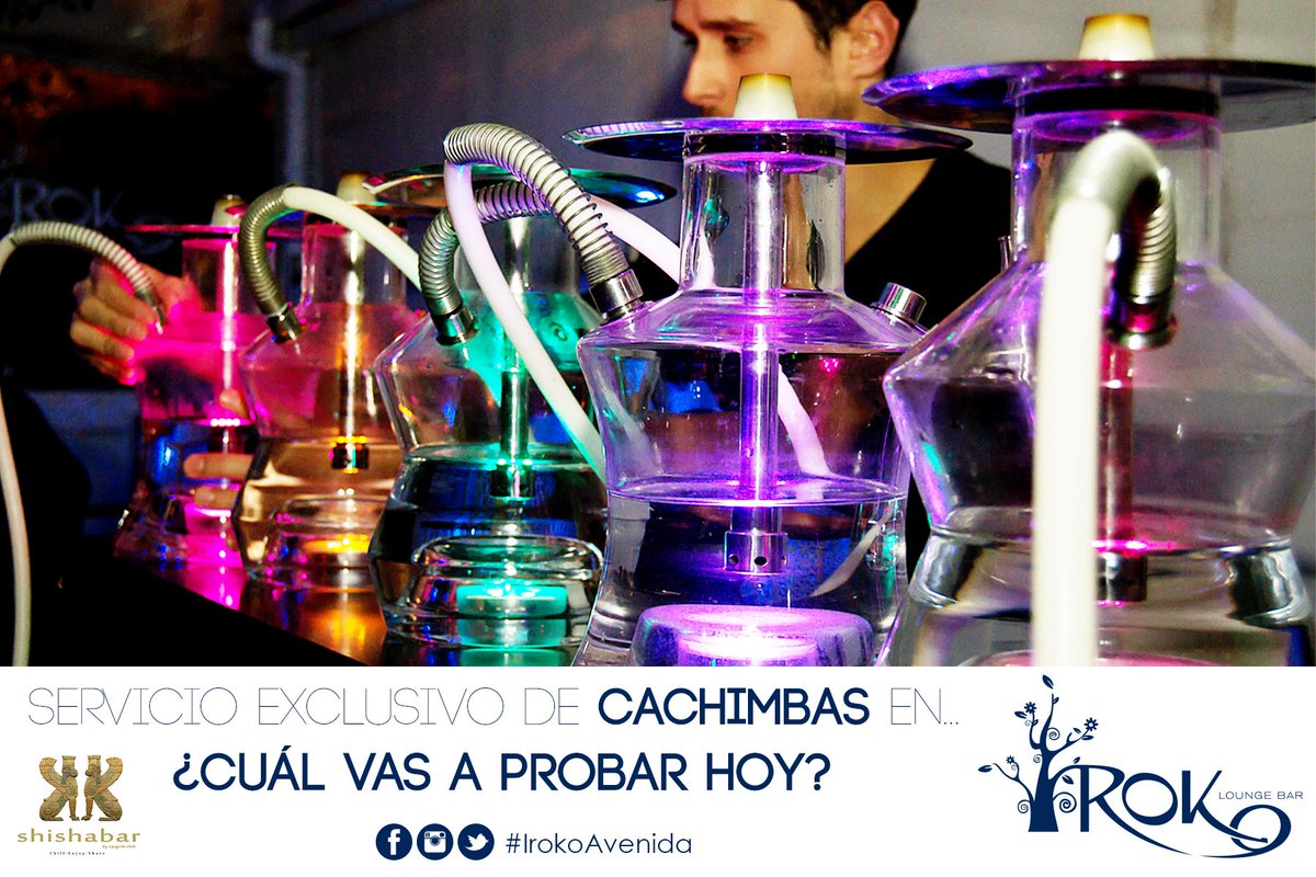 IrokoAvenida's tweet photo. Las mejores #cachimbas en #Iroko ¡¡Combínalos como más te guste y a disfrutar!! @ShishabarNC https://t.co/NmbCzFHGhX