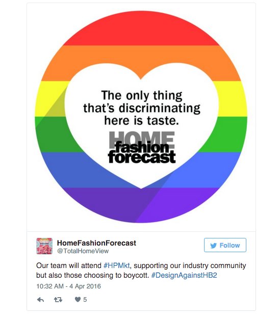 MetropolisMag's tweet photo. Designers rally against N.C. legislation re: sexual/gender discrimination https://t.co/zepKW3ZkRj #DesignAgainstHB2 https://t.co/Nia4QwbBAY