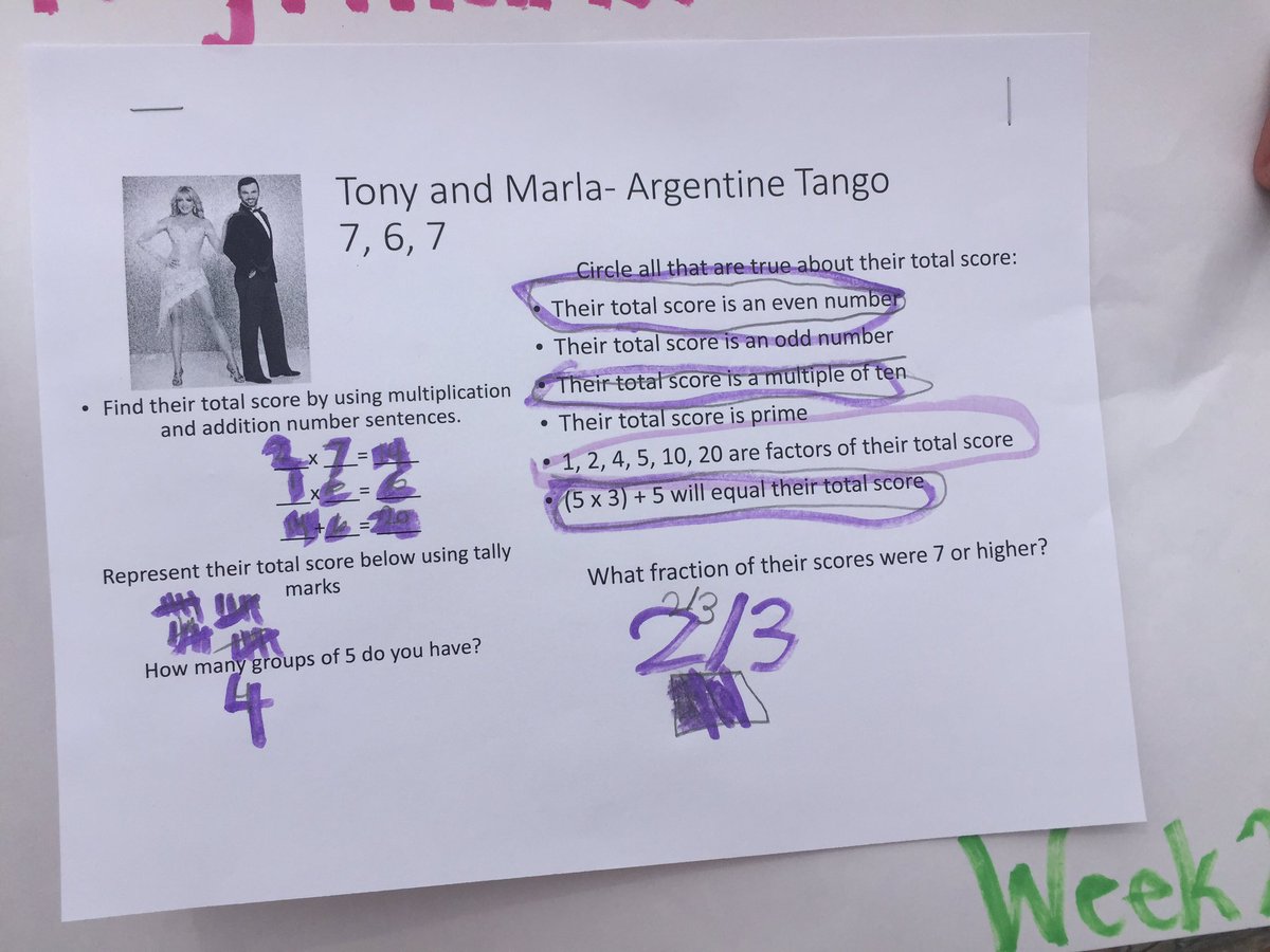 MrsStefanik's tweet image. Good luck tonight Mr @TonyDovolani and Mrs @itsmarlamaples week 2 scores Math #DWTS #DWTS22 #DWTSMath
