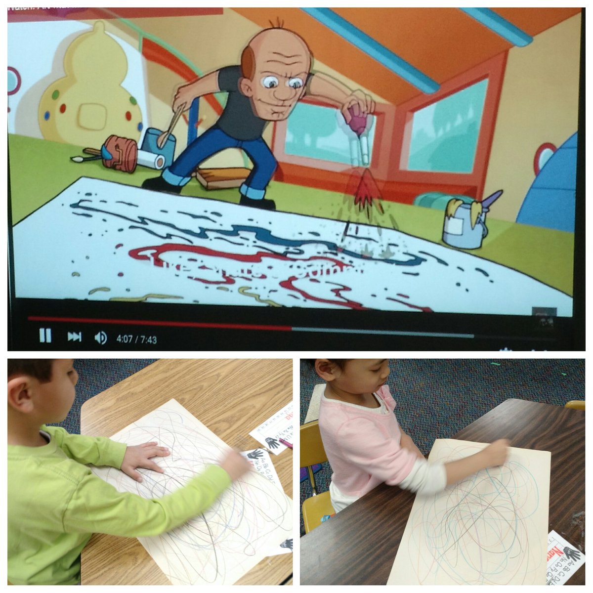 RandolphKStars's tweet photo. preparing for the creation of our giant jackson pollock style masterpiece... #ranIBstars #artistinme #staytuned https://t.co/ESfMb986nf