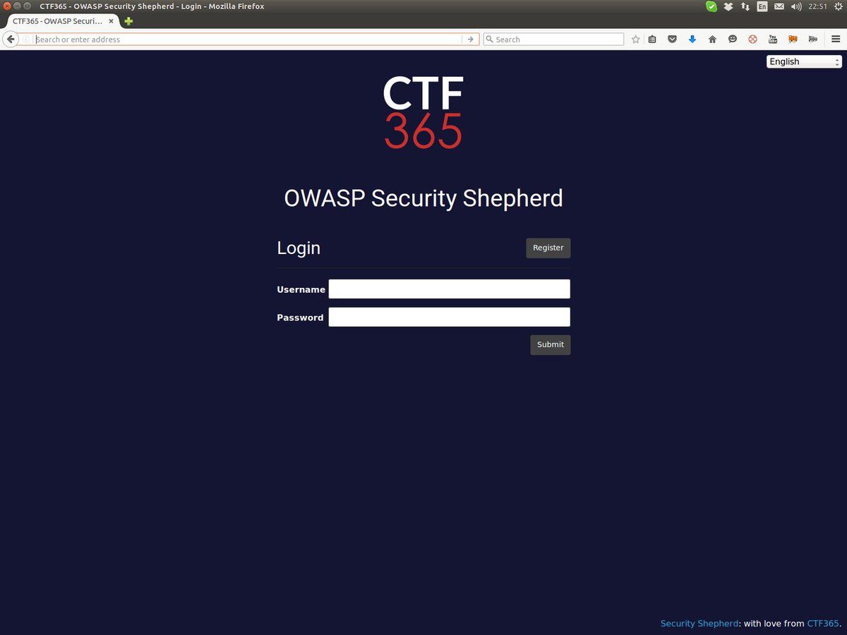 CTF365's tweet photo. OWASP | Security Shepherd. Coming this week on https://t.co/E8B0RaYjJ7 #OWASP #securityshepherd #infosec https://t.co/wUtmQwDV1G