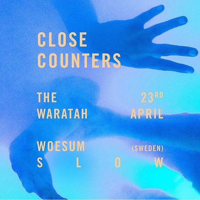I will support <a href="/closecounters/">Close Counters</a> in Hobart, Tasmania the 23rd of april!!!