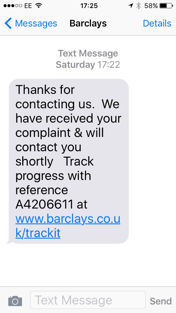 benmills1981's tweet photo. @BarclaysUKHelp mess me around for weeks then do nothing. Your Chester branch is an absolute joke !!!!!! https://t.co/i8QSzuIlUd