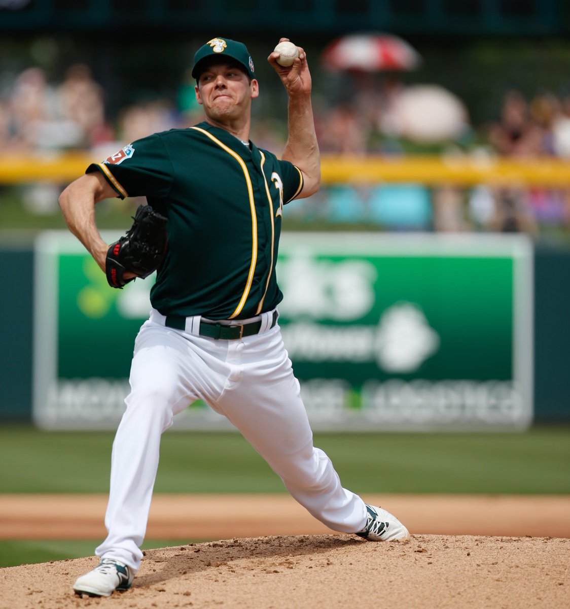 Athletics's tweet photo. Sonny Gray has been scratched from tonight’s start due to food poisoning. Rich Hill will start A's Opening Night. https://t.co/rNOyBvftpg