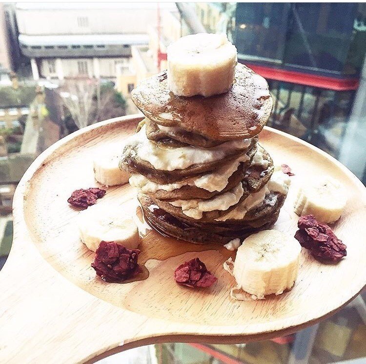 BakingPadTeam's tweet photo. Tower of Pancakes #foodporn https://t.co/yFL50slURn