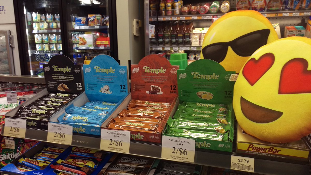 TempleProtein's tweet photo. Find us at @MyMacs and get 2/$6 #TempleBars  #cleanestproteinbar #proteinbar https://t.co/XU3K6qZdkg