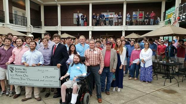 SigmaNuHQ's tweet photo. Congrats to Epsilon Xi (Mississippi) on another successful Charity Bowl! https://t.co/rJ41ZX3GF2 https://t.co/AgE4eYn7d1