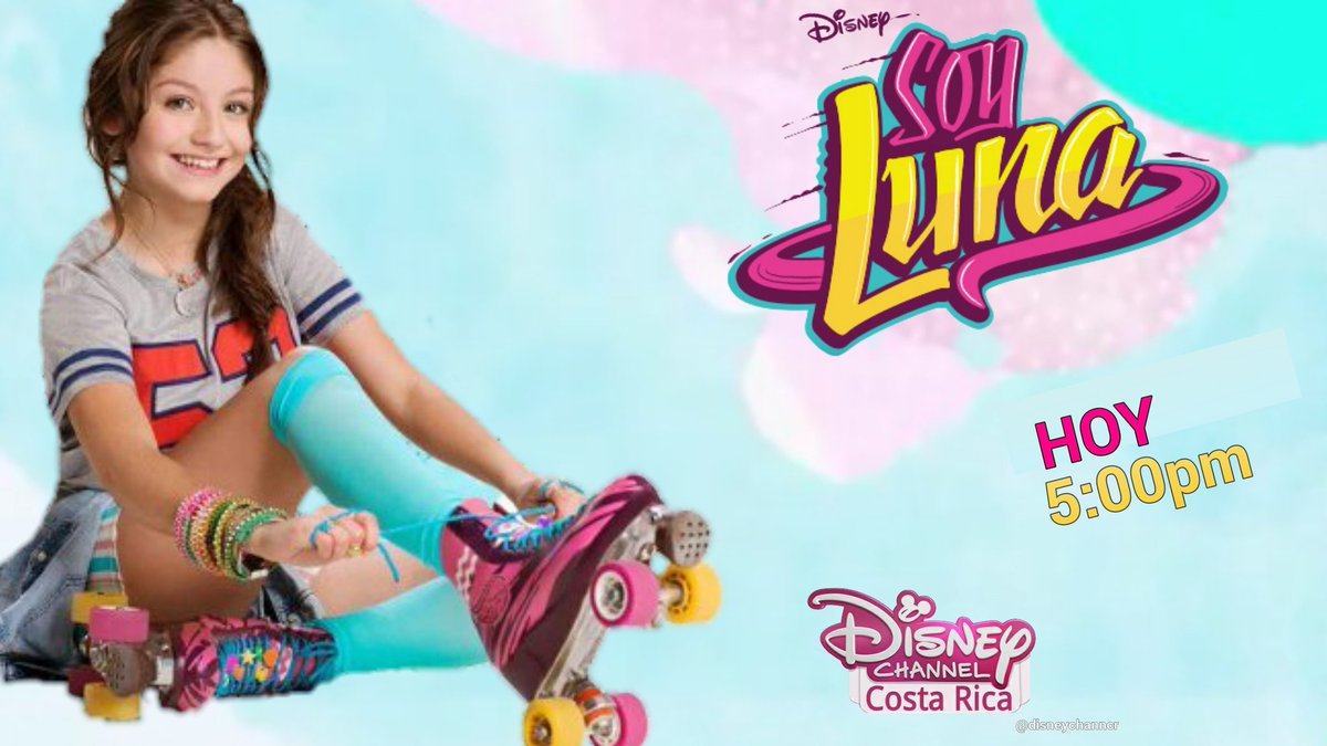 DisneyChannCR's tweet photo. ¡HOY! ¡No te podes perder #SoyLuna!
¿Pero por que? 😒
¡¡¡Por que esta cada vez mejor!!! 😋😋 https://t.co/Ft6boTYTek
