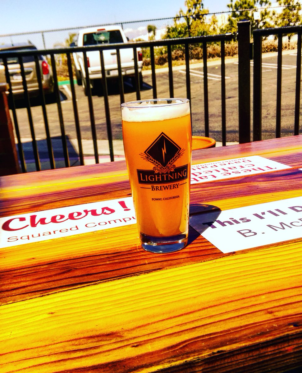 Beautiful day for a beer. Come down we are here for whatever your beer needs are.