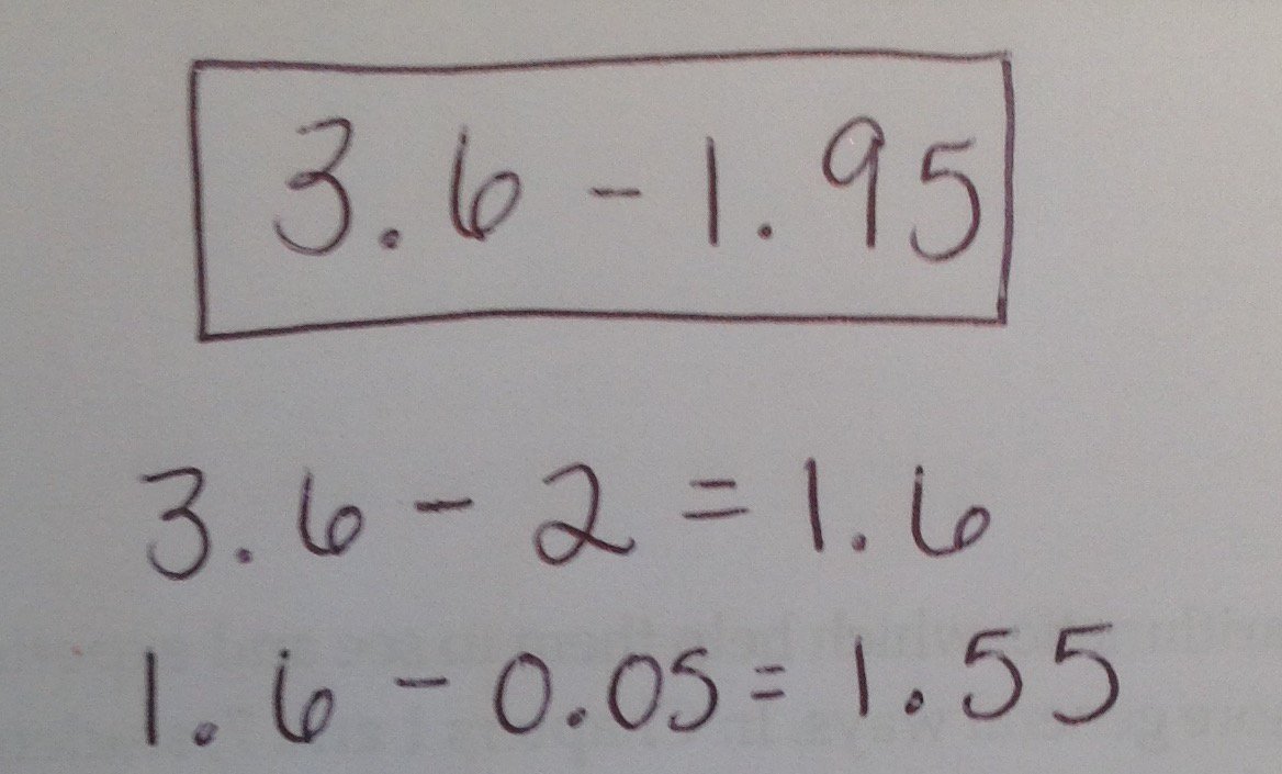 Interesting "My Favorite No" from our Decimal Subtraction Sort <a href="/TeachingChannel/">Teaching Channel</a> #elemmathchat <a href="/MathMinds/">Kristin Gray</a> <a href="/mpershan/">Michael Pershan</a>