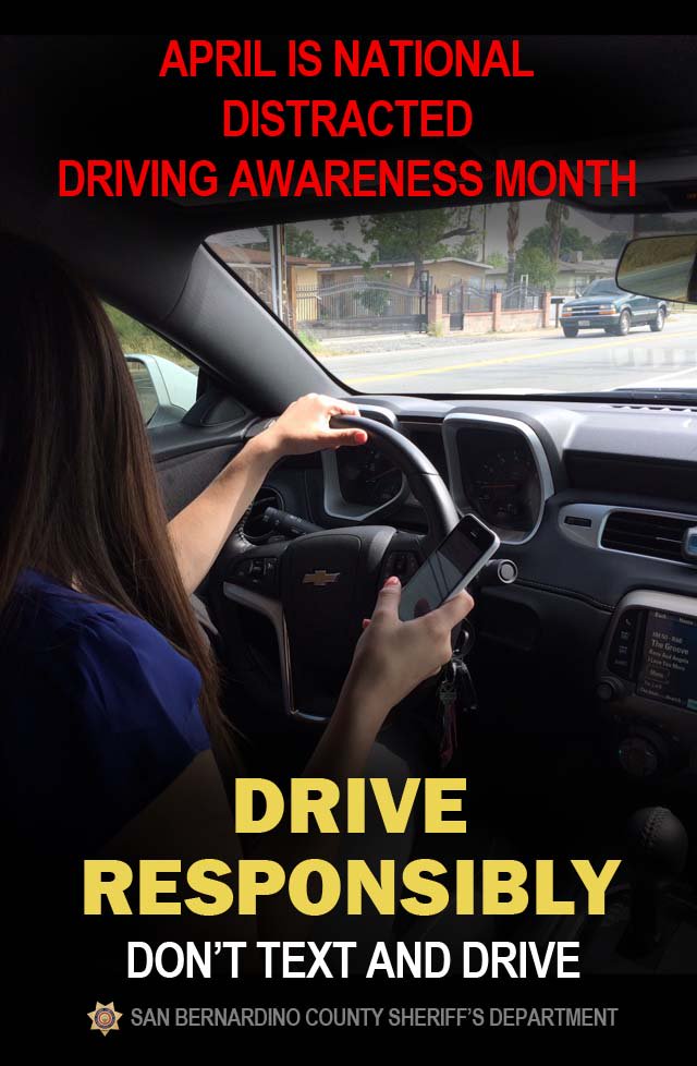 It's #NationalDistractedDrivingAwarenessMonth. DON'T do it, it's not worth it.