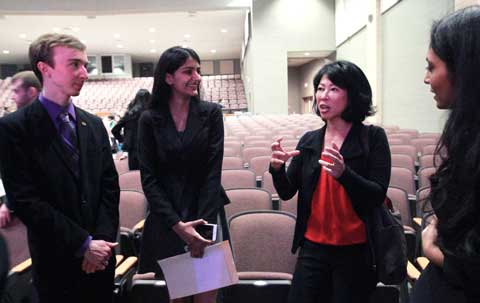 LoudounTimes's tweet photo. Genocide survivor speaks at the #Loudoun International Youth Leadership Summit |  https://t.co/EvhGpeDS14 https://t.co/RuFKGoVAWy