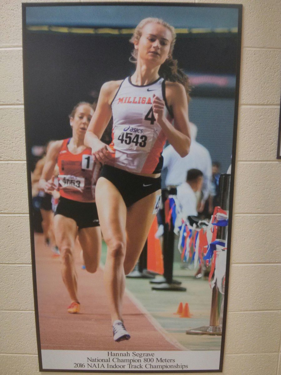We have two new additions to the Milligan wall of excellence!