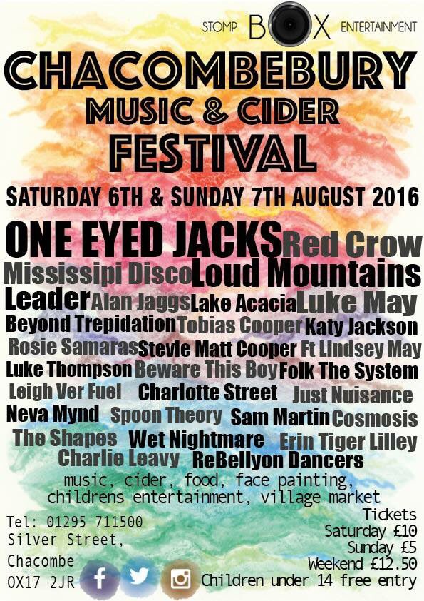 Chacombebury's tweet photo. #festival #music #local #bands #cider #summer #excited #OneEyedJacks #LoudMountains #RedCrow #LukeMay #NewMusic https://t.co/GTv69aJKU8
