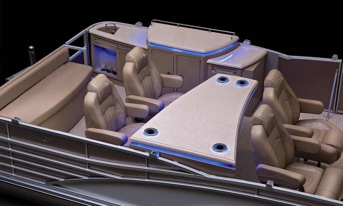 BennyPontoons's tweet photo. Which Benny feature is a must have? The stern lounges or a dinette? https://t.co/7VkcBALgLS #BennyStyle https://t.co/9EYTlbDi9D