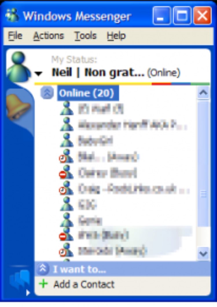 eddy_twain's tweet photo. Jaja uy que recuerdos de hace algunos años!! 😢 alguno de ustedes lo utilizo ??? ...#WindowsMessenger https://t.co/GRA1wymaLq
