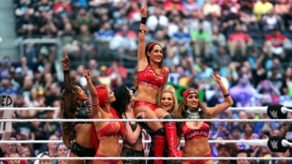 WWE's tweet photo. Amidst departure rumors, Superstars have to taken to social media to say #ThankYouBrie. https://t.co/CQPVJ5zo63 https://t.co/E5I3EvDlg0