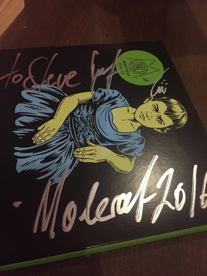 TMBPandH's tweet image. So I managed to realize a tiny dream today, thanks very much for that! @ModeratOfficial