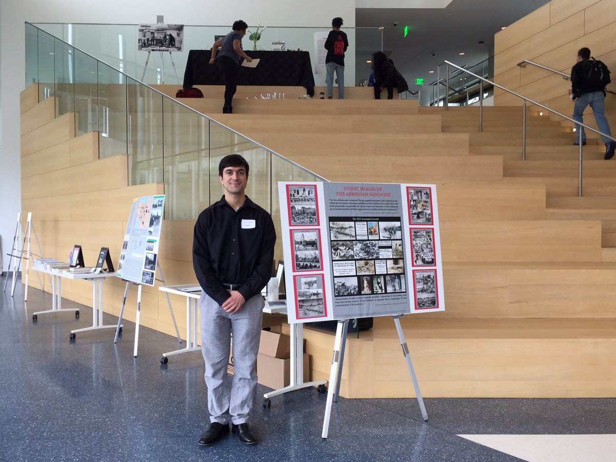 ArmeniansofCLE's tweet photo. T-5 minutes until Dr. Hovannisian's lecture starts @cwru @CWRUartsci #ClevelandHumanitiesFestival #RememberingWar https://t.co/N2G3NdK8DE