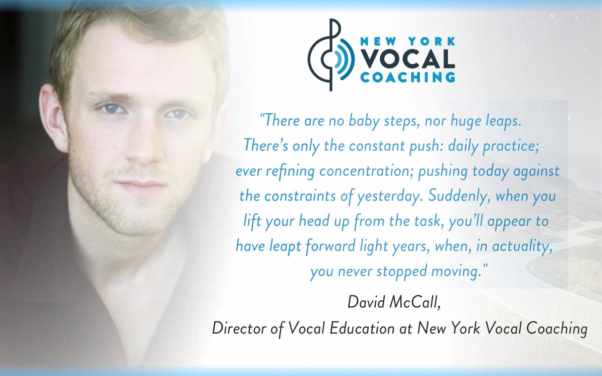 NYVocalCoaching's tweet photo. #davidmccall #voiceteacher #nyvocalcoaching #vocaleducation #inspirational #quote #music #singing #achieve #dream https://t.co/KTz5u73PzZ