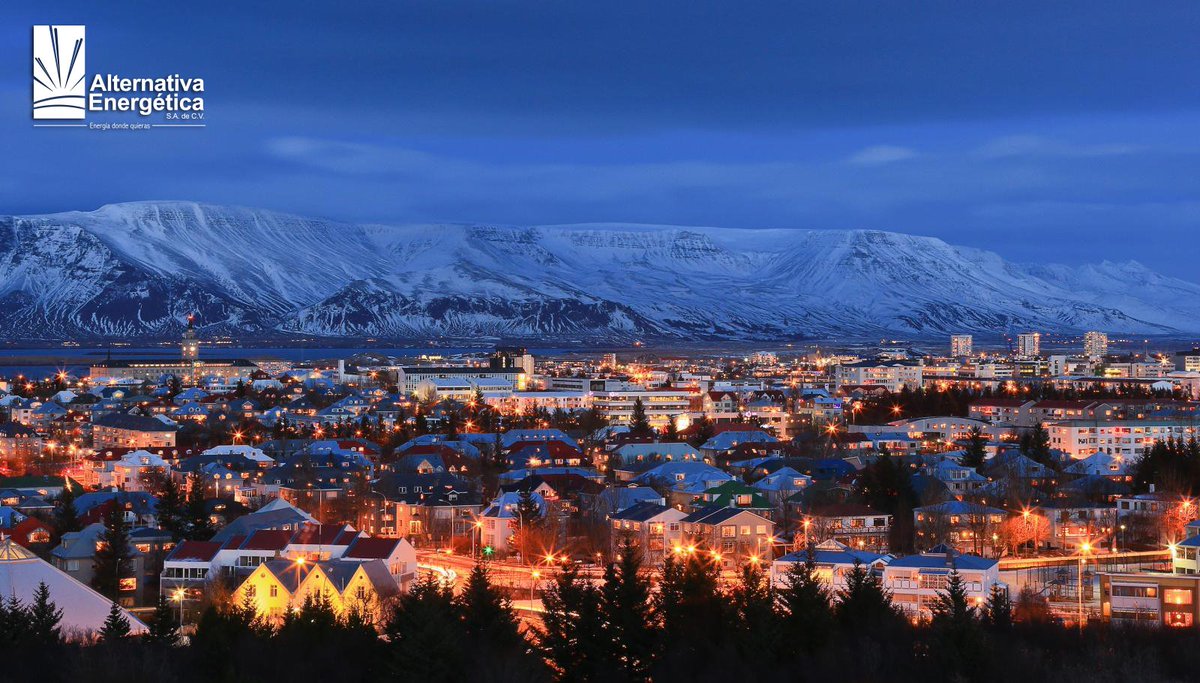 #CiudadesEcológicas Reykjavik, Islandia es la capital europea considerada más ecológica.