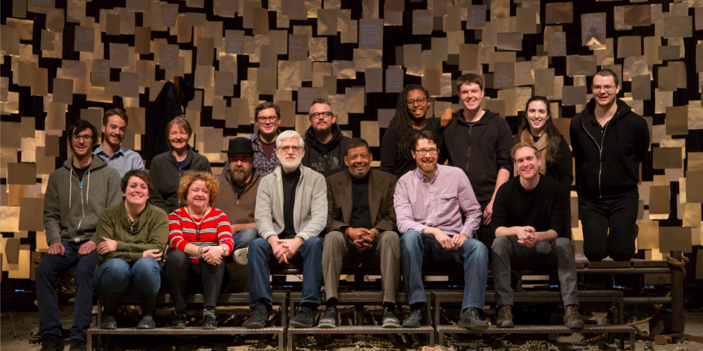 huntington's tweet photo. Talk about an education! Kudos to the cast (Eugene Lee) and production and artistic teams on #HowILearnedBOS. https://t.co/lgY7IMYRCR