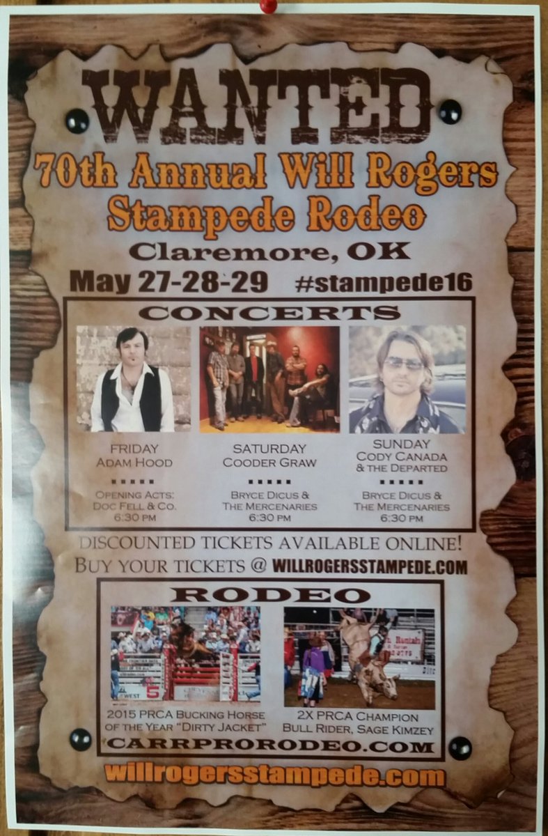 Will Rogers Stampede (WRStampede) Twitter