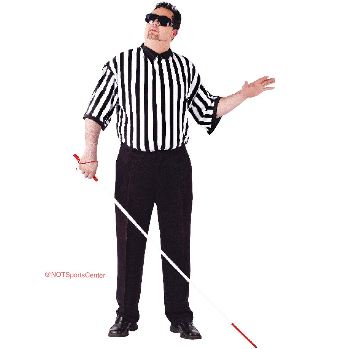 NOTSportsCenter's tweet photo. Tonight's lead official #NationalChampionship https://t.co/r0edolS2Oz