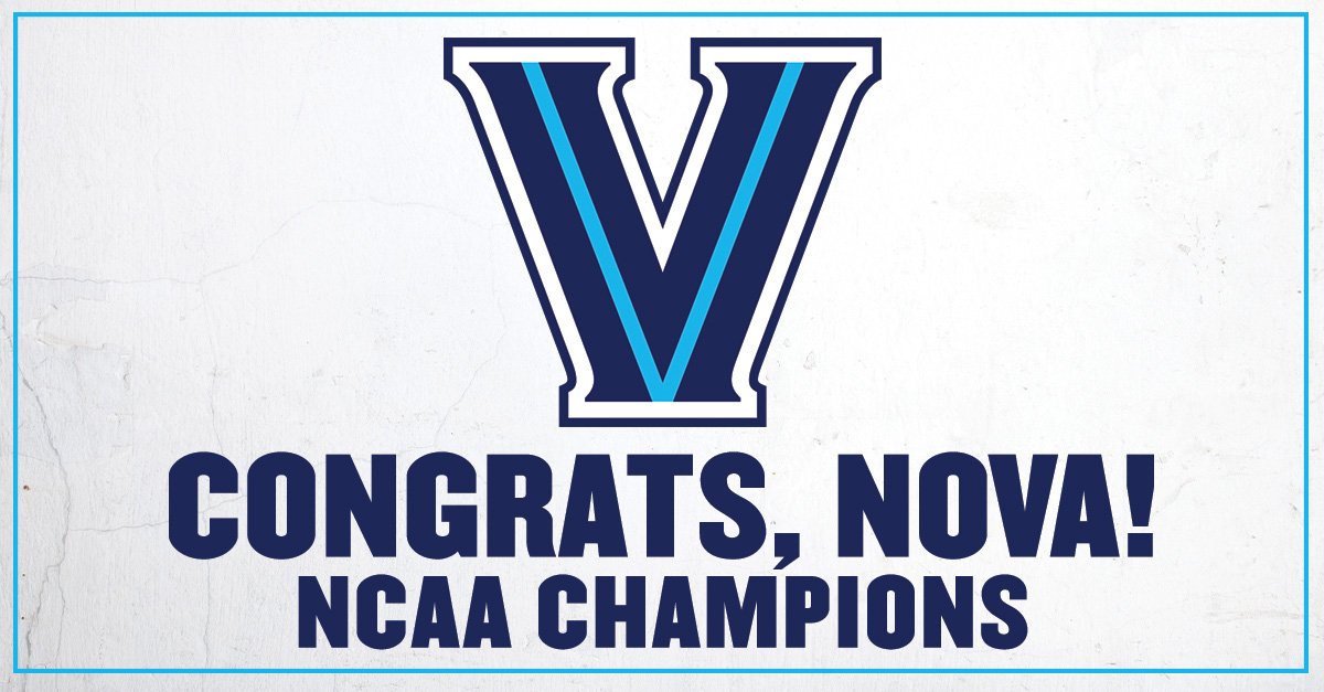 Eagles's tweet photo. UNBELIEVABLE!!!!!

Way to bring it home, @NovaMBB.

#NationalChampionship https://t.co/yafT4CCixy