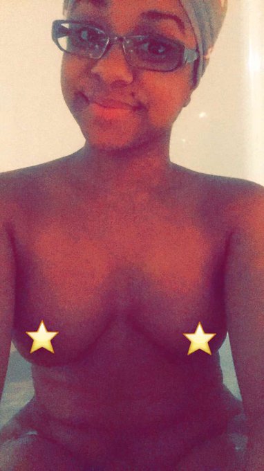 Snapchat first time model ebony