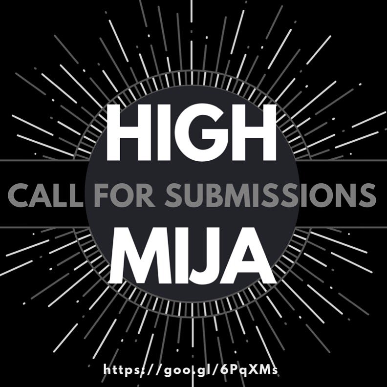 highmija's tweet photo. High Mijas! We'd love your submissions! Online form https://t.co/0BEgZdn9I6 
#highmija #chicana #marijuana #zine https://t.co/TQII8KjjvN