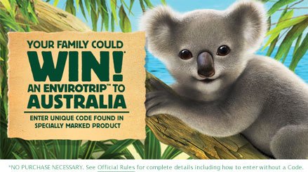 I just entered for a chance to WIN an EnviroTrip to Australia with <a href="/EnviroKidz/">EnviroKidz™</a>! Enter here us.envirokidz.com/contests?utm_s…