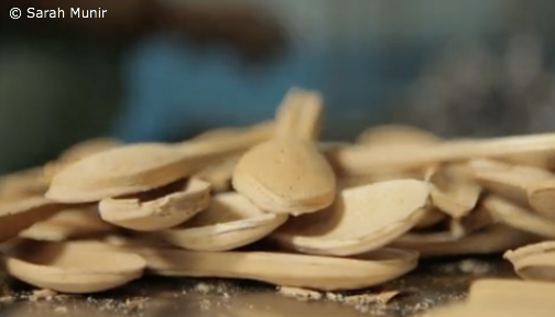 OurOcean's tweet photo. This company has a new, innovative approach to plastic waste: edible utensils. https://t.co/RrjUcP3Elz @nowthisnews https://t.co/eV0NYiEVhJ