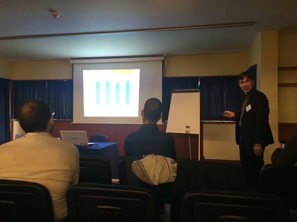 MarkKoyama's tweet image. Greg Clark presenting at #EHS2016 this past weekend