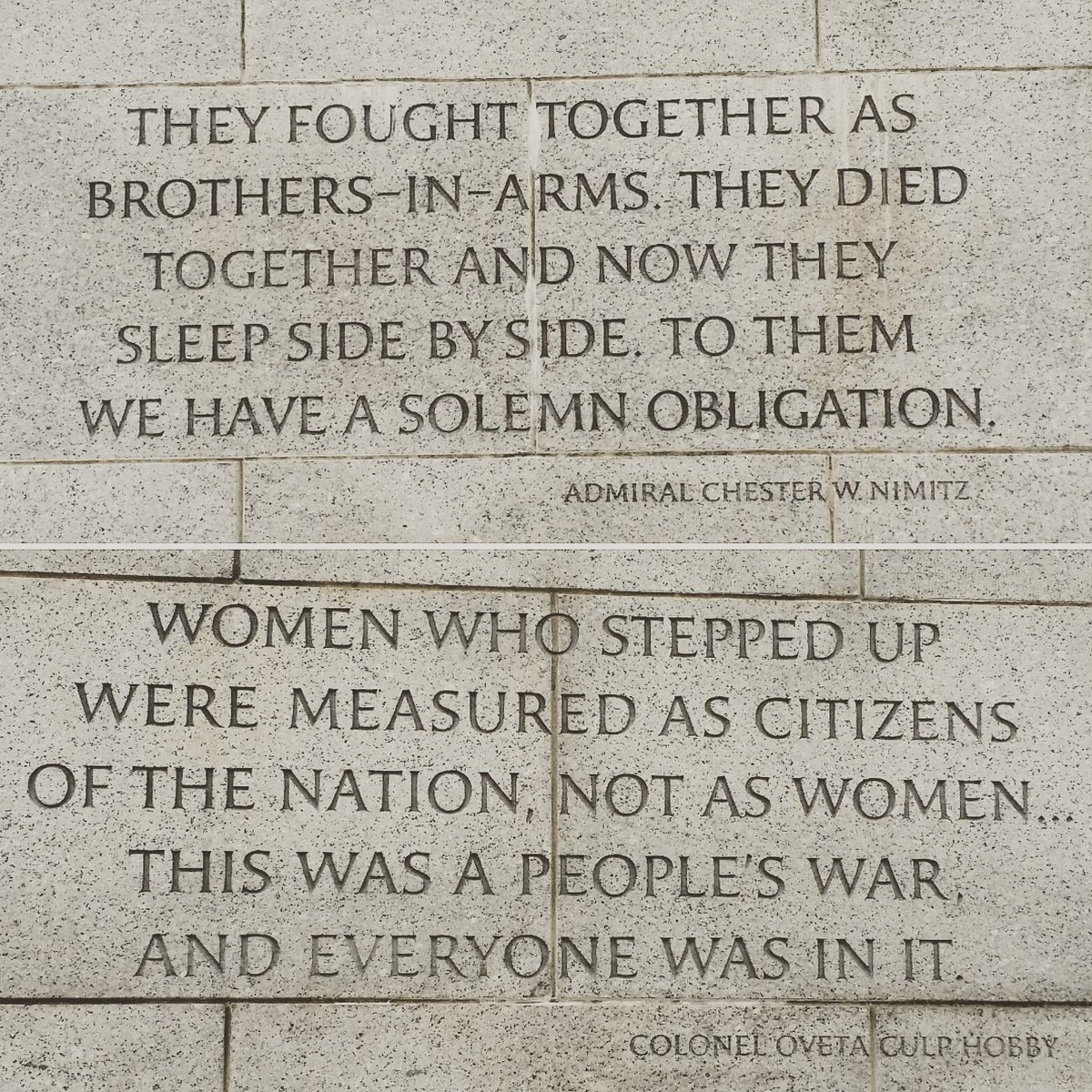 Ranger_Mariya's tweet photo. Went to visit the World War II Memorial. Breathtaking experience :) #WorldWarIIMemorial #NPS #WWII https://t.co/3NMwKxcpEQ