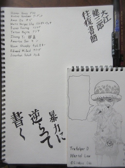 暴力に逆らって書く