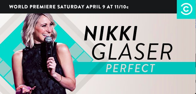 NikkiGlaser's tweet image. MY HOUR SPECIAL AIRS ON @ComedyCentral THIS SATURDAY, Y'ALL! 11PM. SET YOUR DVRS NOW! IT'S GONNA BE GREAT. #perfect