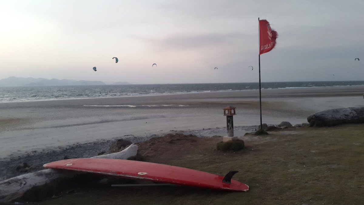 NTYResort's tweet photo. Sunset &amp; Kite. Still windtime at NitroCity. #panama #puntachame #VisitPanama #panamapapers #live #play #stay #refuel https://t.co/1Z05k7XLKM