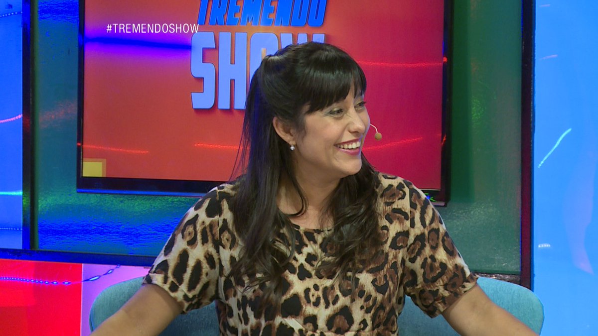 TreemendoShow's tweet photo. La diosa de @negravieyra esta noche en @TreemendoShow  x @ElDoce "Tremendo panel" https://t.co/HucPxErKJd